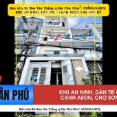 Bán nhà Bờ Bao Tân Thắng q.Tân Phú 5TẦNG, 5.89Tỷ - CẠNH AEON